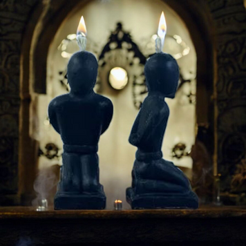 &ldquo;Slave&rdquo; Candle (Black)