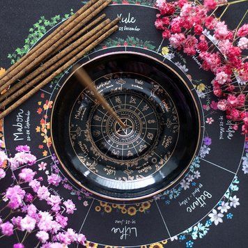 Incense holder &ldquo;Wheel of the Year&rdquo;