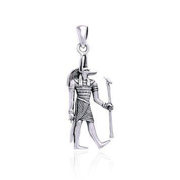 Silver amulet "Anubis"