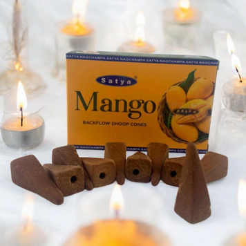 Mango Backflow Dhoop Cone (Манго) пахощі, що стеляться 03769 фото