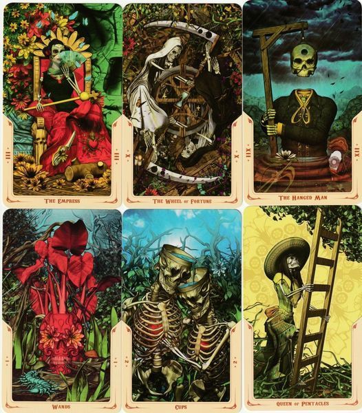 Таро Санта Муерте \ Tarot Santa Muerte 03427 фото