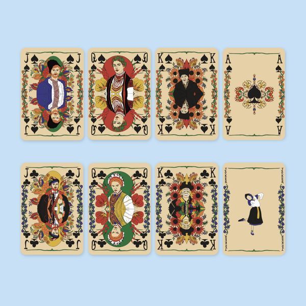 Playing cards &ldquo;Ukrainian&rdquo;