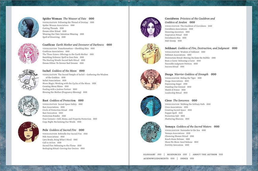 Книга "Dark Goddess Magick: Rituals and Spells" / "Магия темной богини: ритуалы и заклинания" 02851 фото