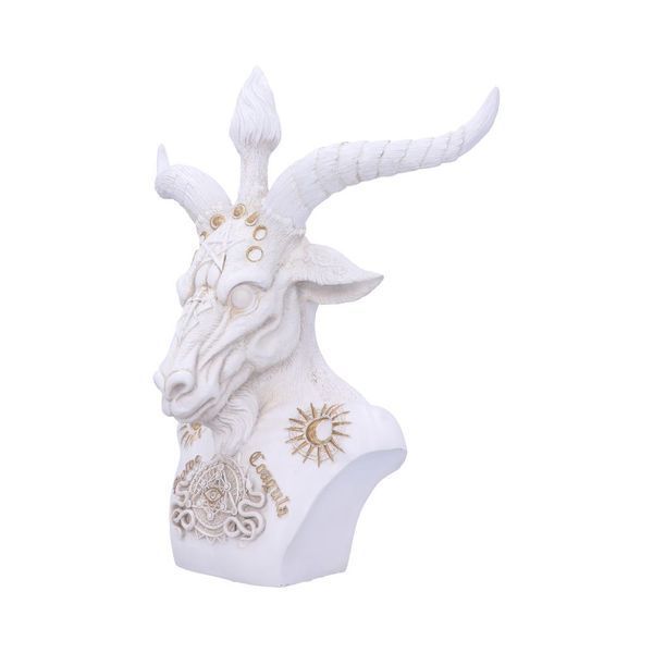 Бюст Бафомета білий 01652 фото