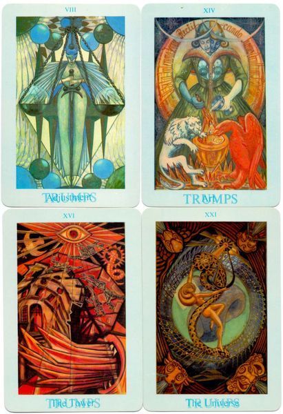 Таро Тото / Aleister Crowley Thoth Tarot 03423 фото