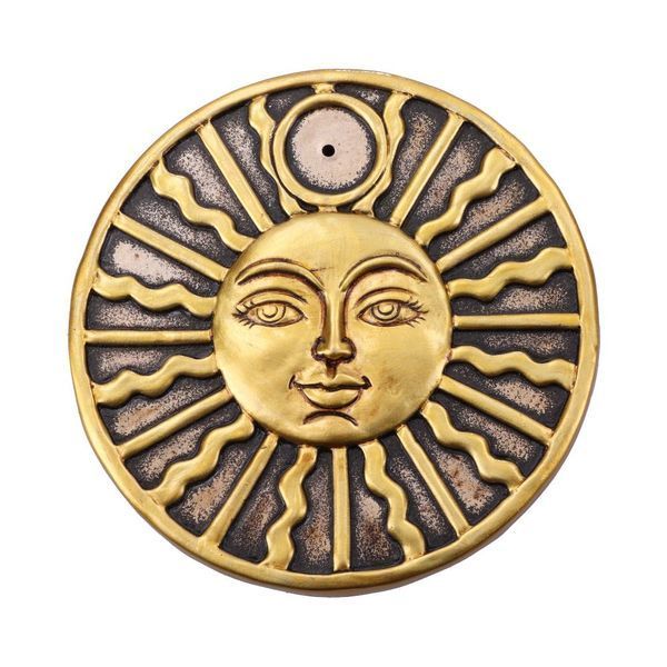 Incense holder "Golden Sun"
