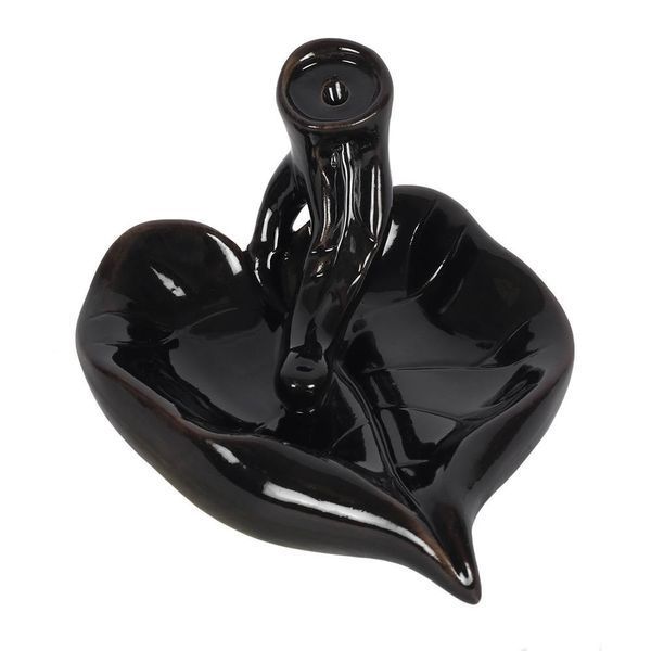 Black Lily Backflow Incense Burner