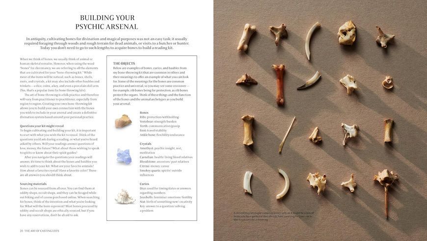 Book &ldquo;Throwing Bones, Crystals, Stones, & Curios&rdquo;