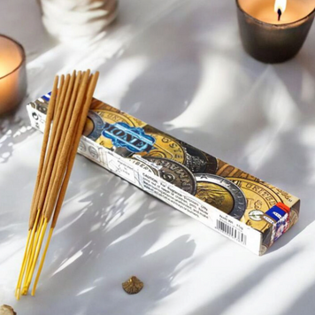 "Money" incense sticks
