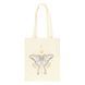 White Hawk Moth Shopper Bag