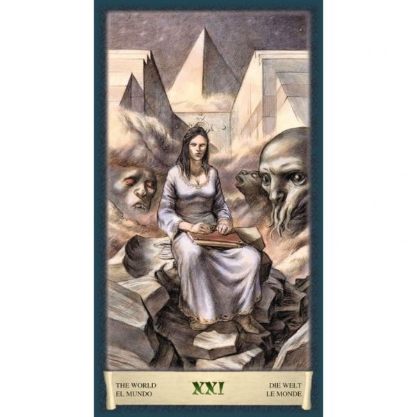 Таро Черный Гримуар Лавкрафт  / Dark Grimoire Lovecraft Tarot 03420 фото