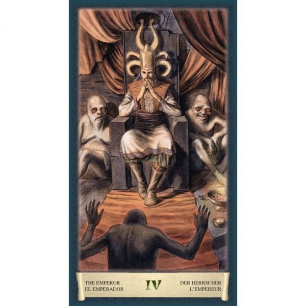 Таро Черный Гримуар Лавкрафт  / Dark Grimoire Lovecraft Tarot 03420 фото