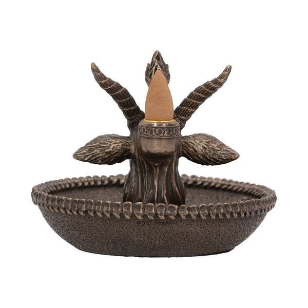 Backflow incense burner "Baphomet"