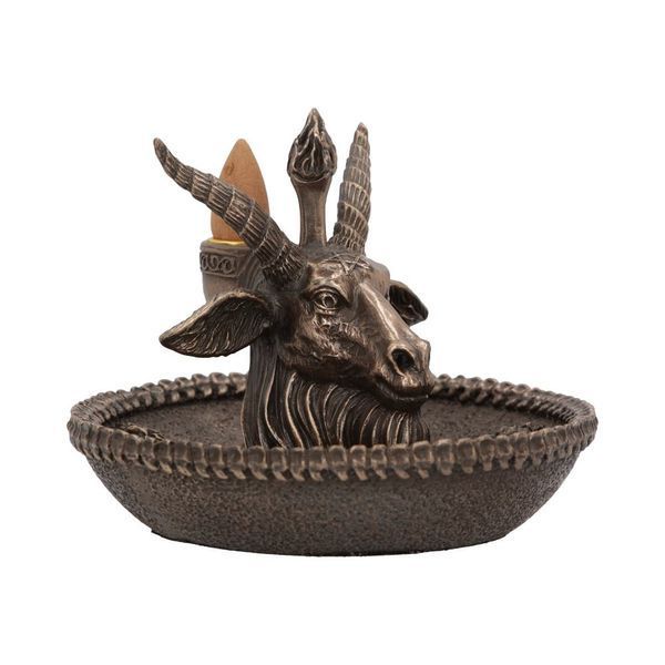 Backflow incense burner "Baphomet"