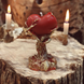 Heart-Shaped Candle (Red)