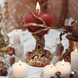 Heart-Shaped Candle (Red)