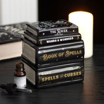 Oil Burner &ldquo;Magical Books&rdquo;