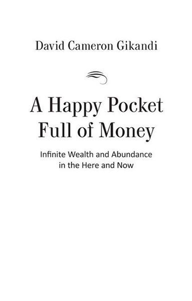 Book &ldquo;Happy Pocket Full of Money&rdquo; &mdash; David Cameron Gikandi