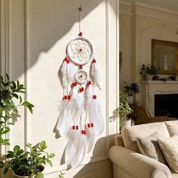 &ldquo;Somnia&rdquo; White Dreamcatcher