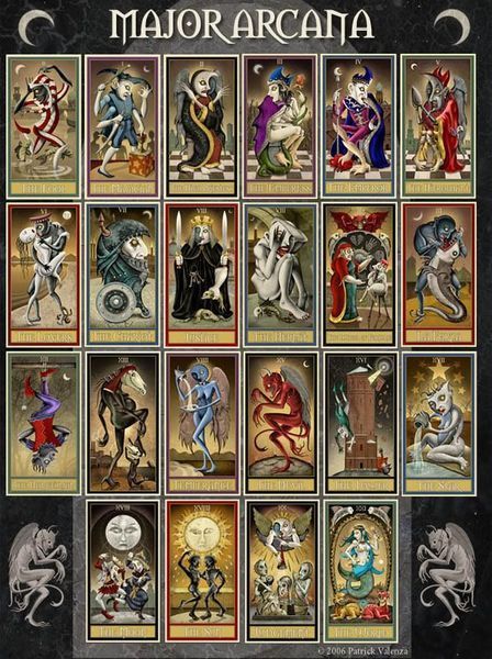 Таро "Deviant Moon Tarot" / "Девіантне місячне Таро" / "Таро Божевільного місяця" З рамкою 03494 фото