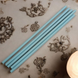 Light blue thin candle, 20 cm &times; 0.6 cm