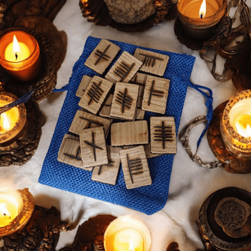 Ash Ogham Set, rectangular