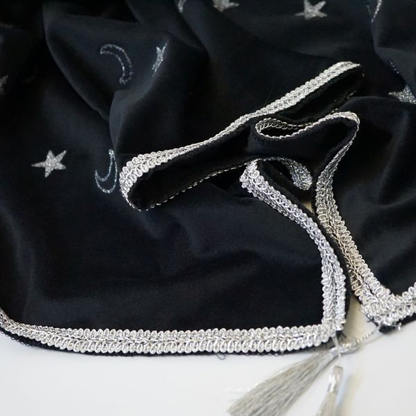Altar cloth "Night Sky" silver
