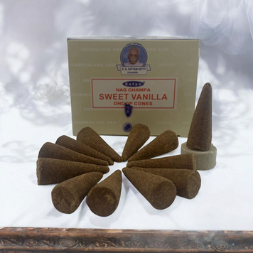 Sweet Vanilla Dhoop Cone (Сладкая Ваниль) конусное благовоние 06699 фото