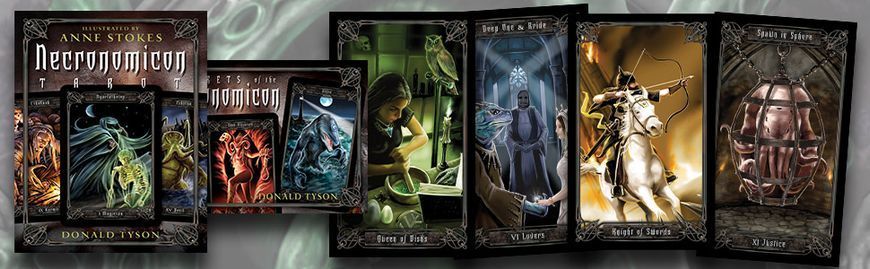Таро Некрономикон / Necronomicon Tarot by Tyson Donald, Stokes Anne 03459 фото