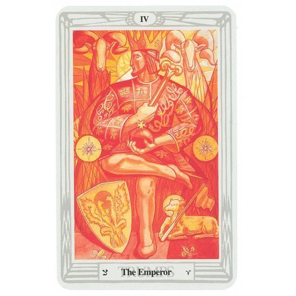 Таро Тота Алистер Кроули мини / Aleister Crowley Thoth Tarot Pocket Swiss 03456 фото