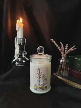 Tarot Candle &ldquo;Ace of Wands&rdquo;