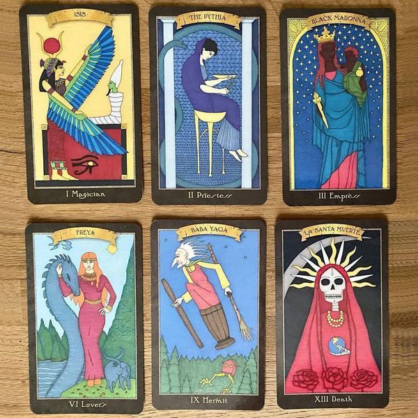 Таро темних Богинь / Dark Goddess Tarot 03455 фото