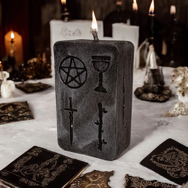 Tarot Arcana Candle "Wheel of Fortune"