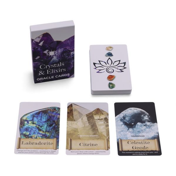 Оракул "Кристали та еліксири / Crystals & Elixirs Oracle Cards" 08503 фото