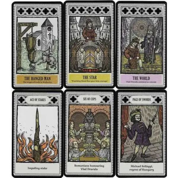 Таро Влад Дракула \ VLAD DRACULA TAROT 03453 фото
