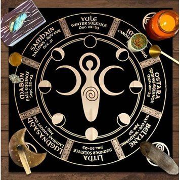 Altar Cloth "Wheel of the Year"
