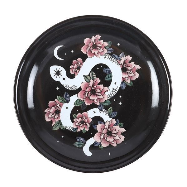 "Flower Snake" Plate