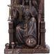 The figure of "Santa Muerte on the throne. Holy Death"