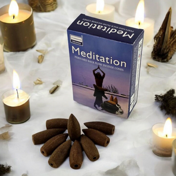 Meditation BackFlow Cones (Медитація) пахощі, що стеляться 02077 фото