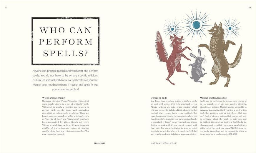 Book "The Book of Spells: 150 Magickal Ways to Achieve Your Heart's Desire"
