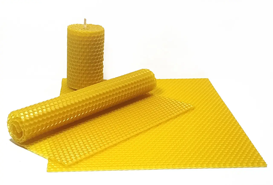 Beeswax sheet yellow