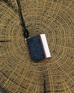 Подвеска "Книга" синяя 05994 фото