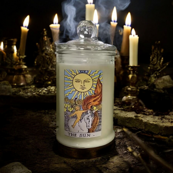 Tarot Candle &ldquo;The Sun&rdquo;