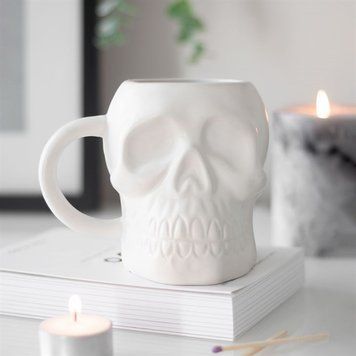 Mug &ldquo;White Skull&rdquo;
