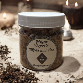 Сіль із травами для ванни "Міцне здоров'я" (Good Health) 04057 фото