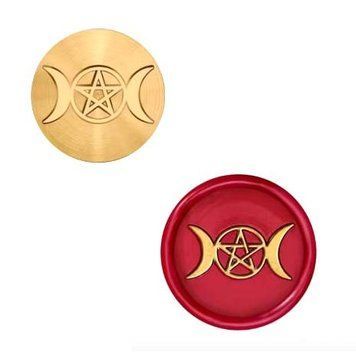 Wax seal "Three-Faced Moon"