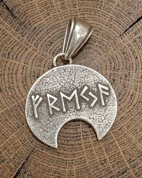 Silver-Plated Bronze Amulet &ldquo;Freyja&rdquo;