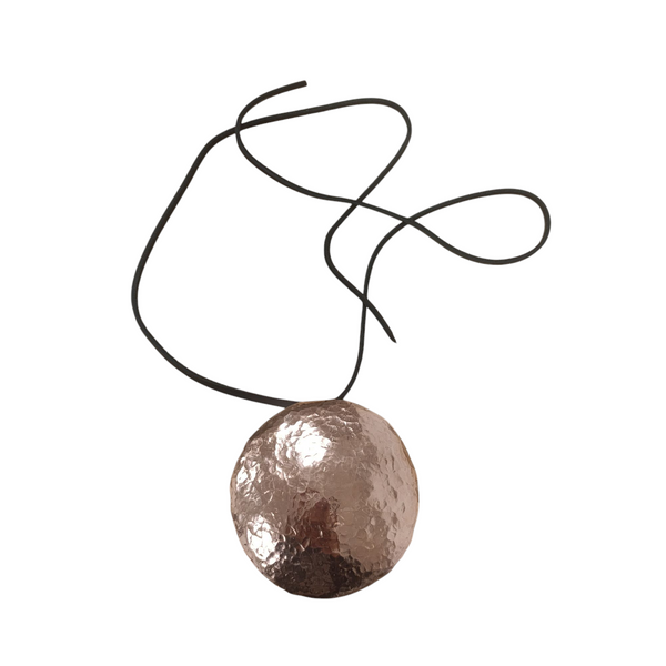 Medium Copper Shamanic Mirror (8 cm), Handmade