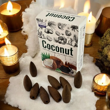 Coconut backflow cones (Кокос) пахощі, що стеляться 04842 фото