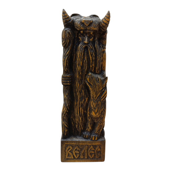Wooden figure "Veles"